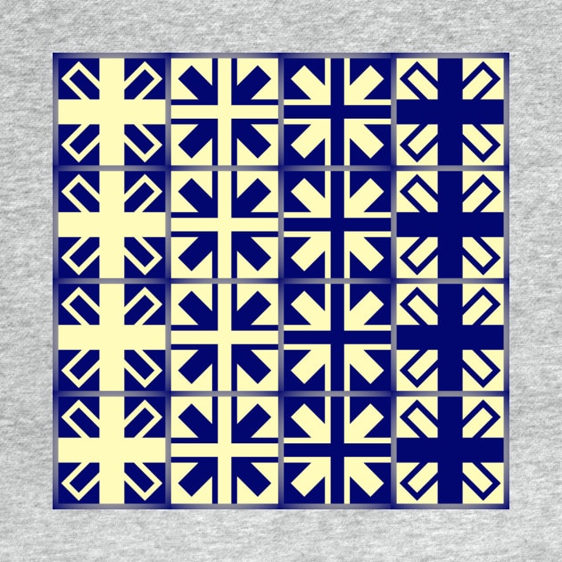 Christian Cross Pattern 2 by Aqua Juan